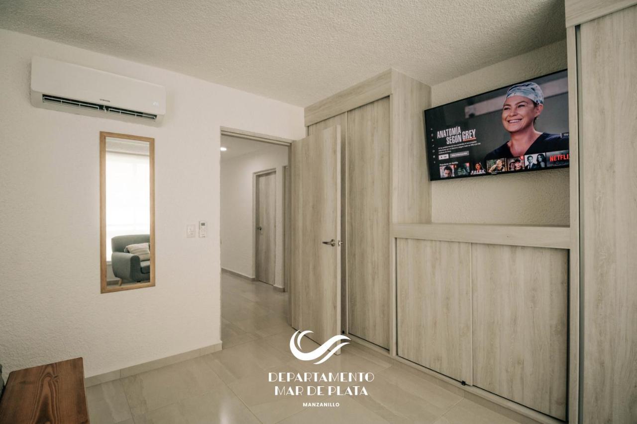 Hermoso Departamento Nuevo A 50 Metros De Playa!! マンサニージョ エクステリア 写真