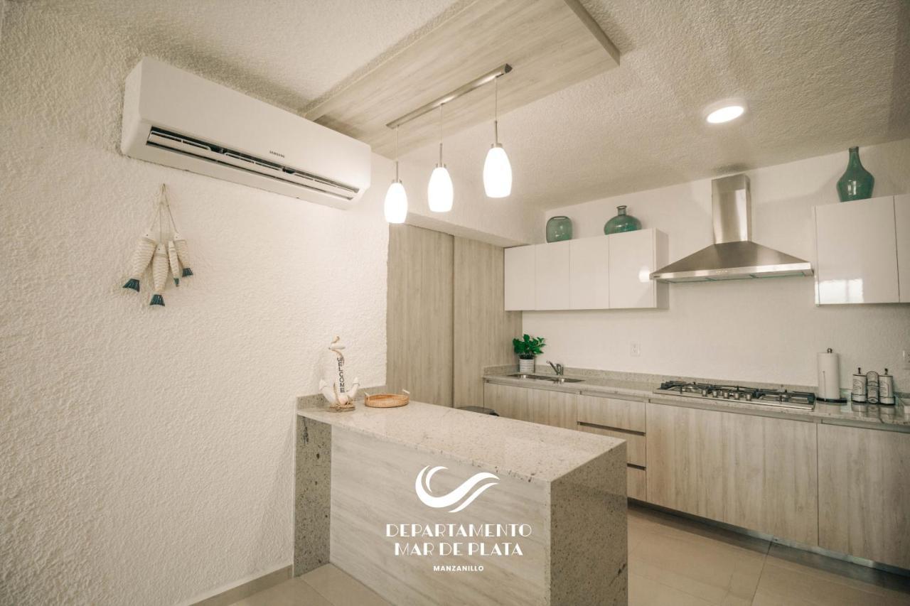 Hermoso Departamento Nuevo A 50 Metros De Playa!! マンサニージョ エクステリア 写真