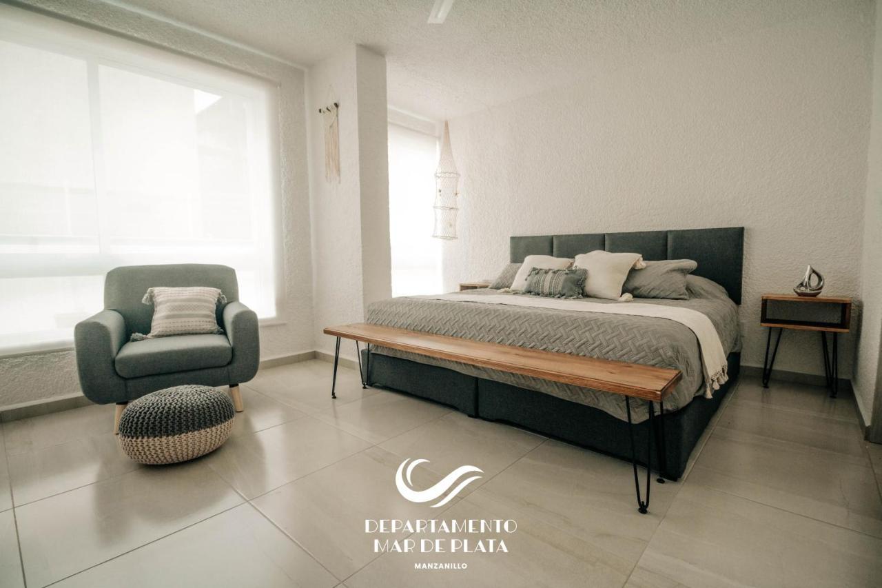Hermoso Departamento Nuevo A 50 Metros De Playa!! マンサニージョ エクステリア 写真