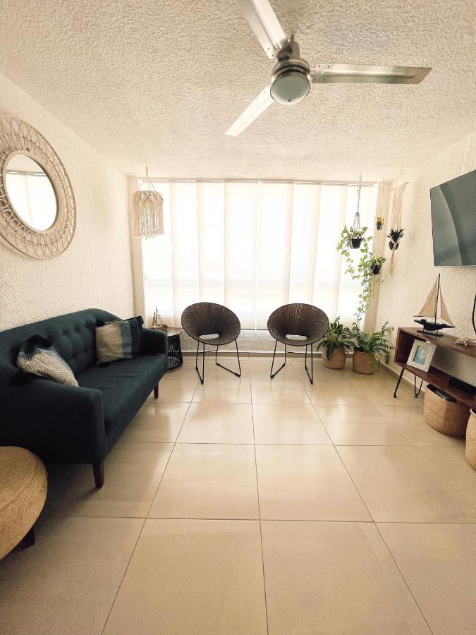 Hermoso Departamento Nuevo A 50 Metros De Playa!! マンサニージョ エクステリア 写真