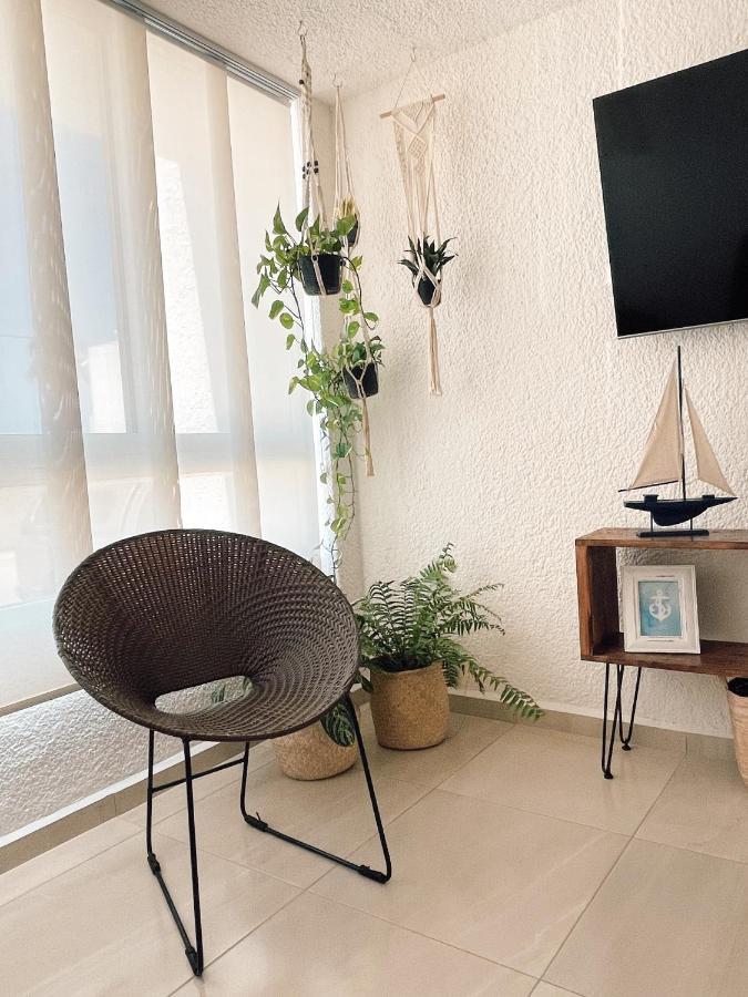Hermoso Departamento Nuevo A 50 Metros De Playa!! マンサニージョ エクステリア 写真