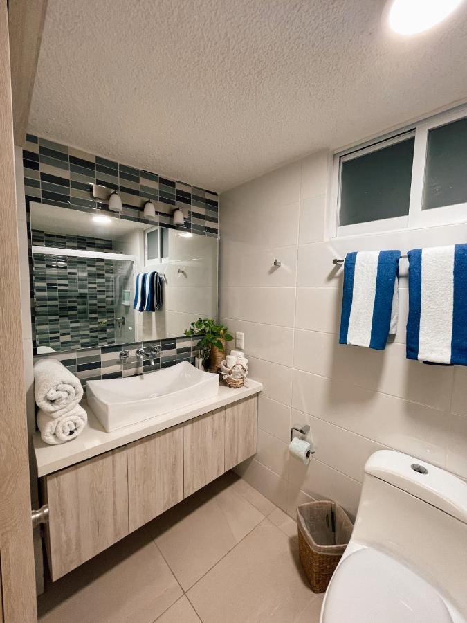 Hermoso Departamento Nuevo A 50 Metros De Playa!! マンサニージョ エクステリア 写真